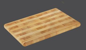 Snijplank kopshout 51 x 35 x 3,5 cm - Rubberhout