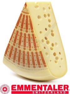 Emmentaler Kaas Zwitsers +/- 250 gram
