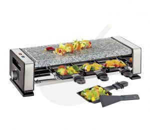 Küchenprofi - Raclette Vista8 met steengrillplaat