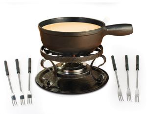 Fondueset Swissmar Lugano Zwart