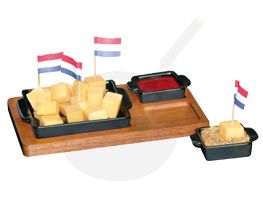 Tapas Cheese Cups Zwart