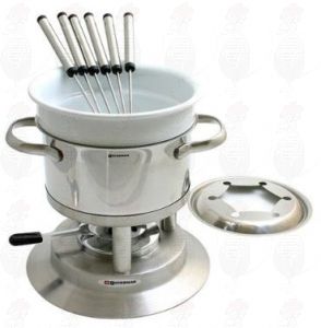 Swissmar Arosa 11 PC Roestvrij stalen Fondue Set