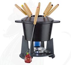 Fondueset Grenoble - Zwart