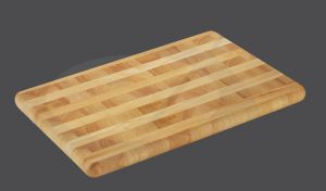 Snijplank kopshout 51 x 35 x 3,5 cm - Rubberhout
