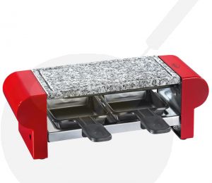Steengrill en Gourmetset Hot Stone Duo Rood