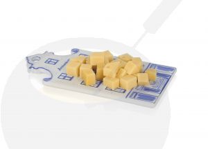 Kaasplank Gouda Delfts Blauw