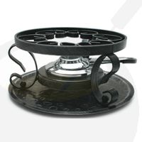 Fondue onderstel - IJzeren rechaud voor fonduepannen.