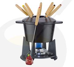 Fondueset Grenoble - Zwart
