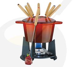 Fondueset Grenoble - Rood