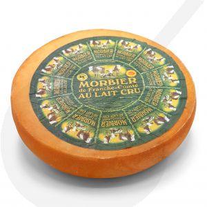 Morbier cheese | Entire cheese 7,5 kilo / 16.5 lbs
