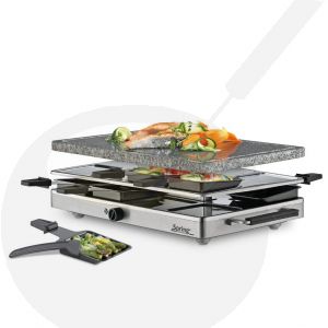 Spring - Raclette8 classic granieten plaat