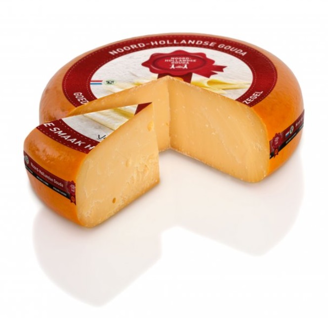 500gr Overjarig Noord-Hollandse Gouda kaas met het Rode Zegel 48+