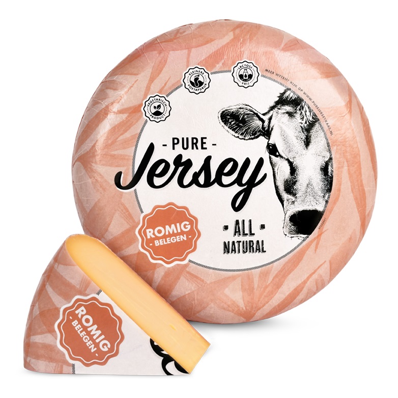 Pure Jersey kaas - Romig Belegen 50+ | Vanaf 250gr